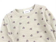 Name It pure cashmere hjerter body merinould